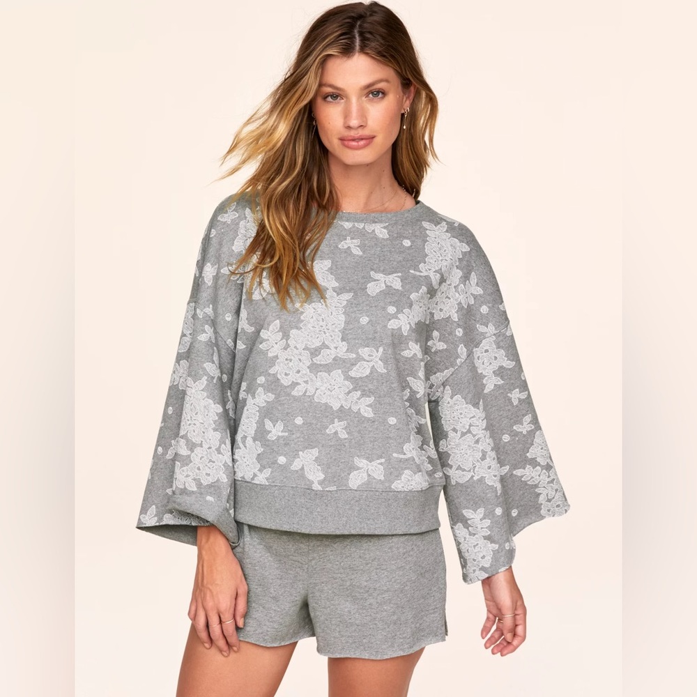 Adore Me Baily Floral Sweatshirt